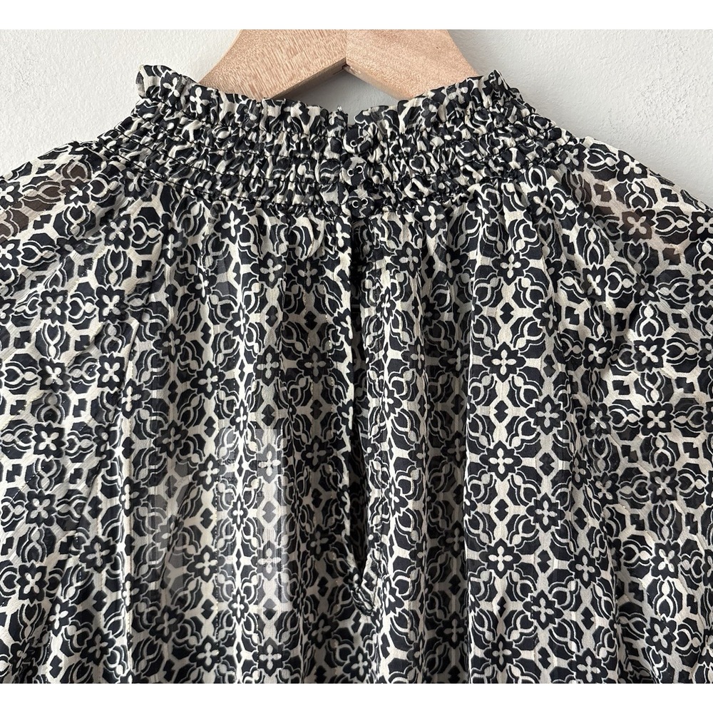 Lost + Wander Mira Mock Neck Top - M - Picture 6 of 11